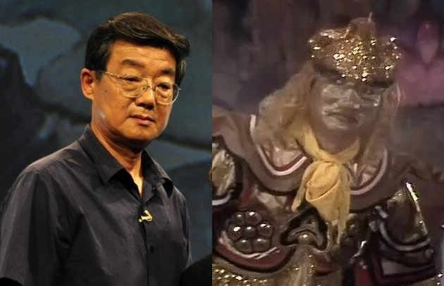 车晓|他是《西游记》里的金角大王，也是车晓的爸爸，看合影真的太像了