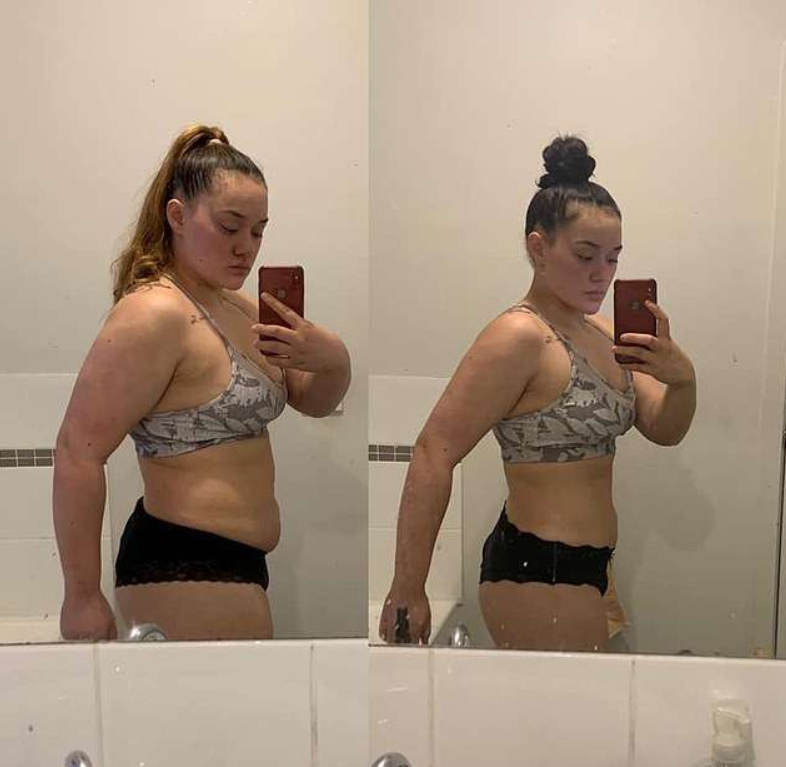 艾莉雅|澳洲女生前后对比照堪比整容，5个月时间减去30公斤，实现逆袭