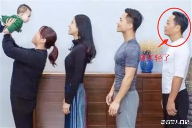 柠檬精|为鼓励宝妈恢复身材，全家人上阵减肥，对比照让网友酸成柠檬精