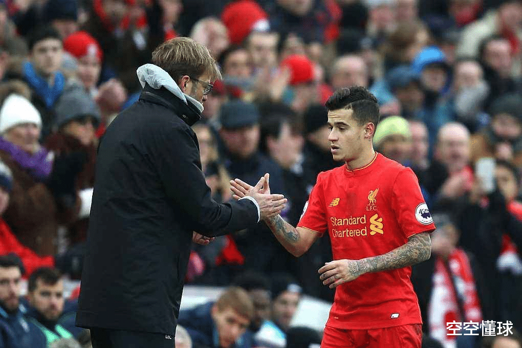 『库蒂尼奥』命运!利物浦夺冠,库鸟却沦为“丧家犬”