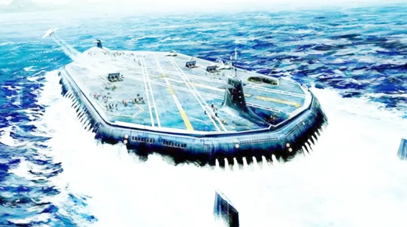 吨位|中国一艘海上巨无霸交付，吨位相当于6艘航母，能抵挡几十枚导弹