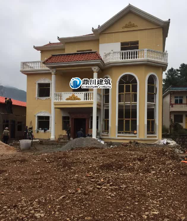 |实拍7栋占地120平三层复式别墅，造价30万左右，看完不心动吗