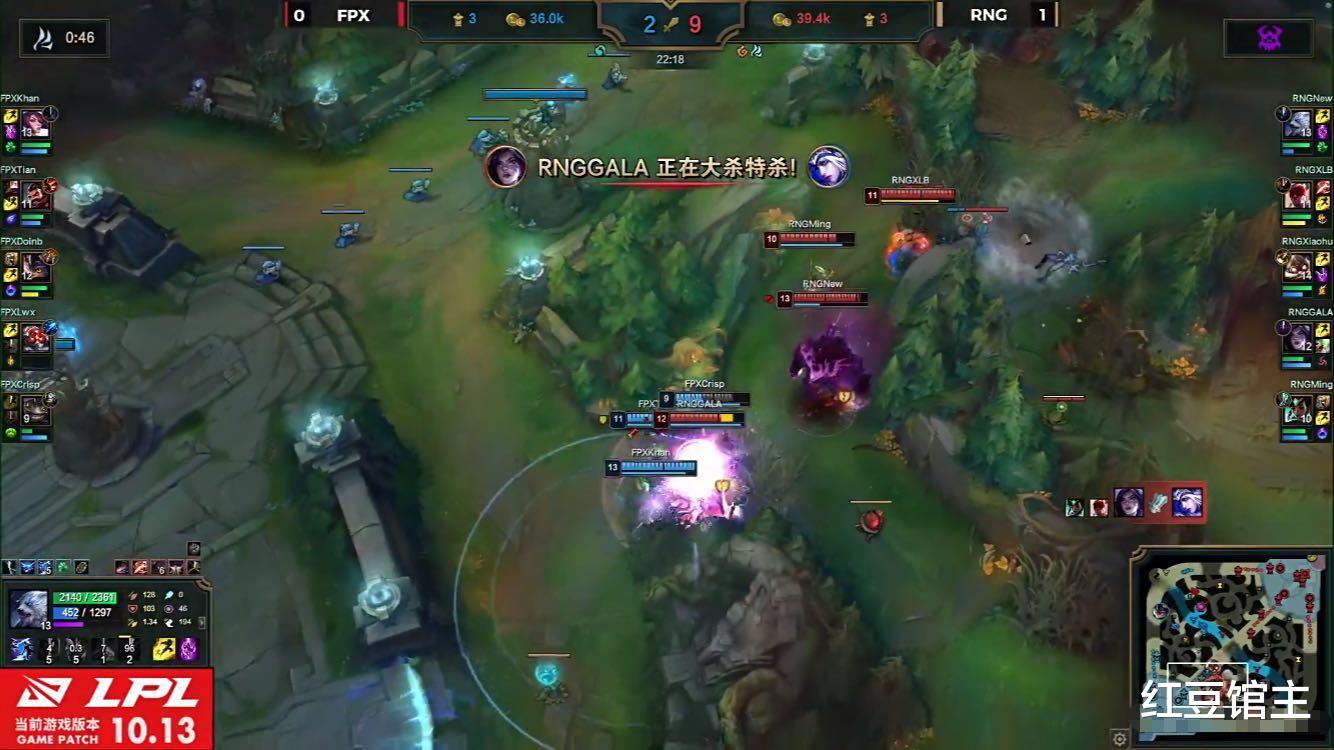 「fpx战队」RNG被FPX翻盘比EDG还离谱!UZI嗓子喊哑解说不敢相信,Gala太装了