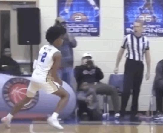 [选秀]青出于蓝！高中生哈登附体，双后撤步创造2米大空间