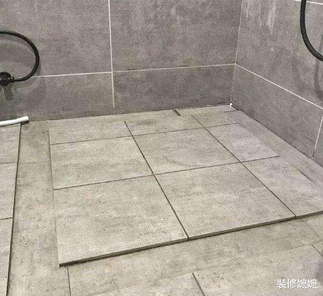 |头一次见有人淋浴房装这种地面,下水快又能防滑,后悔我家没有装