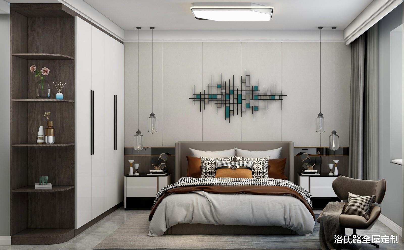 |118m2现代三居室,年轻夫妻幸福之家