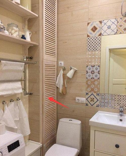 「」花3-400给排水管包根柱子，不如就地打个收纳柜，美观实用