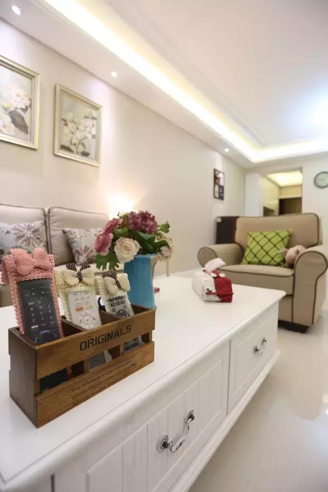 ：只有75㎡的简欧风两居房，却装出了100㎡的效果，美到没朋友！