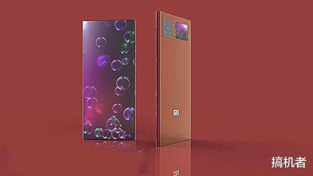 『苹果』小米Mix4概念图:瀑布屏搭载2亿像素主镜头 前后双屏实用性超强