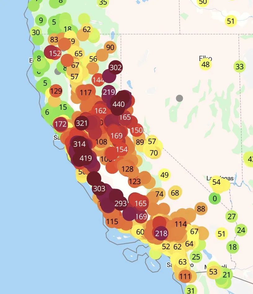 美國一天內遭遇10849次落雷，加州數百個火災現場宛若地獄-圖10