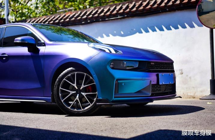 「领克03」哑光钻石紫魅蓝色领克03+是不是很香