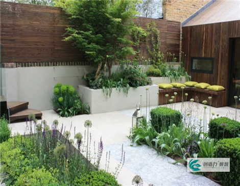 ▲精致的小庭院，温馨的小空间！