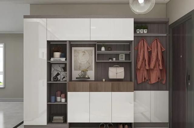 木工|入门装鞋柜已经过时了,这15款入户玄关设计超好看,漂亮还好用