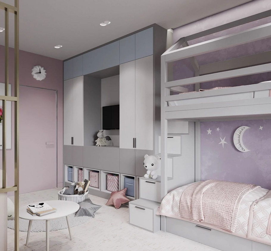 【】这才是儿童房,您那只是房间!