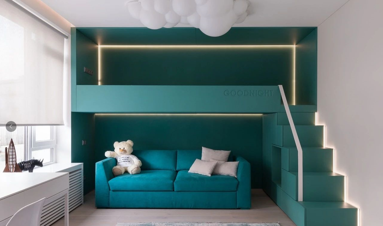 【】这才是儿童房,您那只是房间!