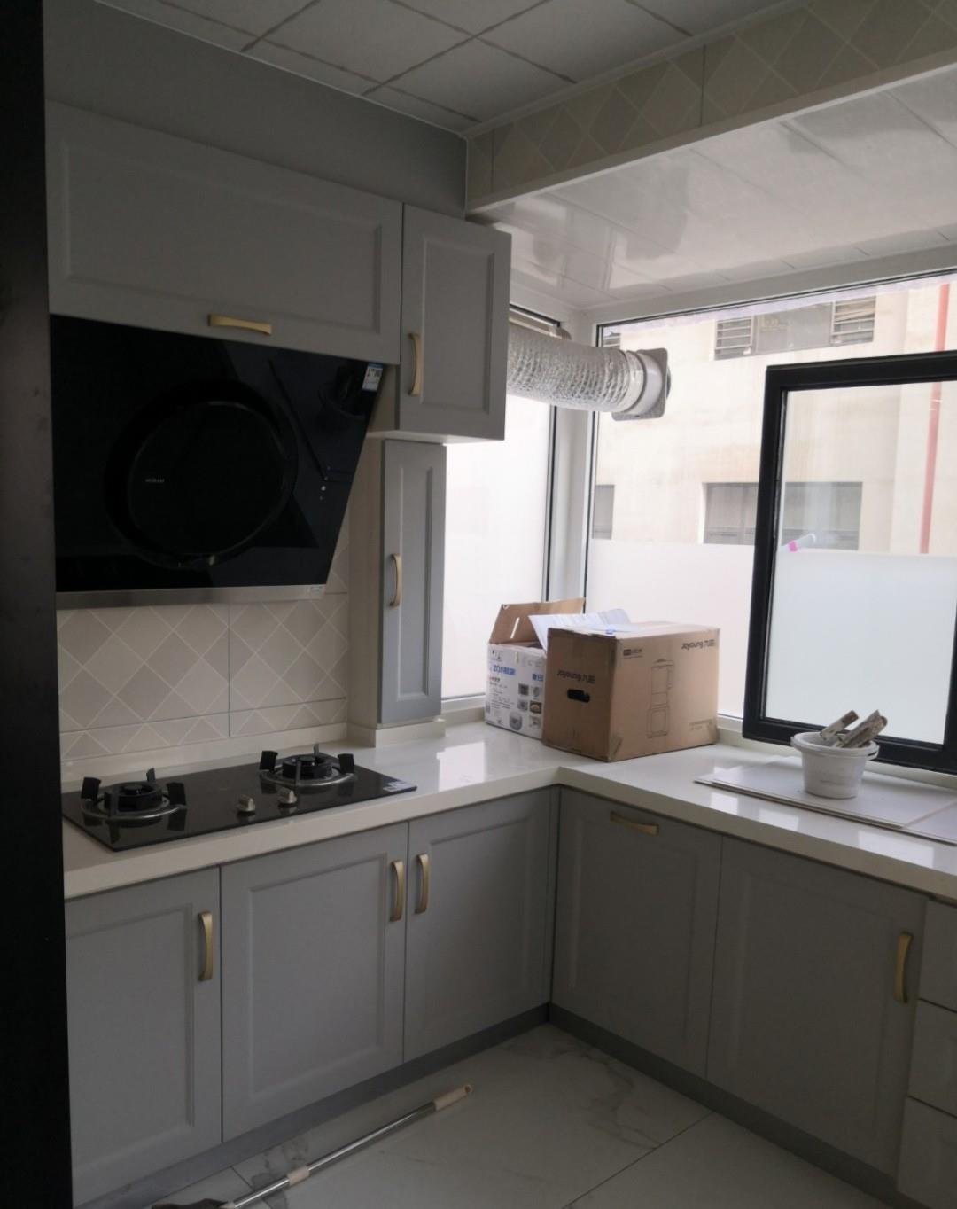 |140平新房，历时四个月完工，全屋铺贴瓷砖，还没家具就很漂亮！