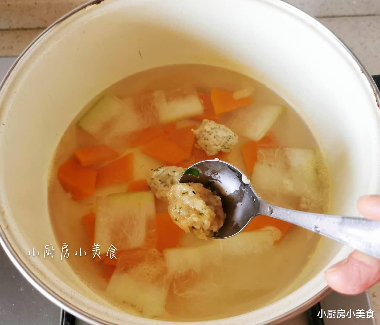 【肉丸】不放一滴油的清汤，吃廋自己，满足嘴巴有饱腹感，不用饿肚子瘦身