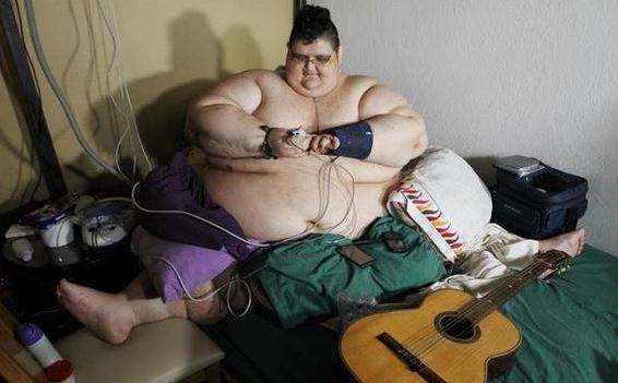 |世界上最胖的人,最重的时候1180斤,减肥3年之后如今怎么样了?