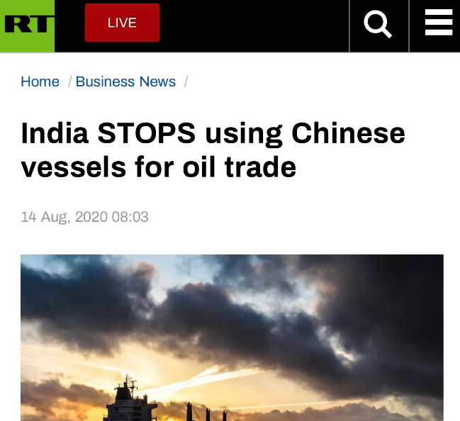 印度禁租用所有中國油輪，還呼籲關領館，張召忠：後悔來不及瞭-圖3