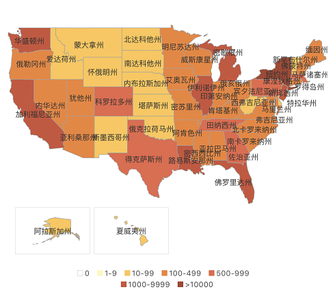 「美国」截止到3月26日13时，疫情最新动态，美国持续暴增，是中国15倍了！