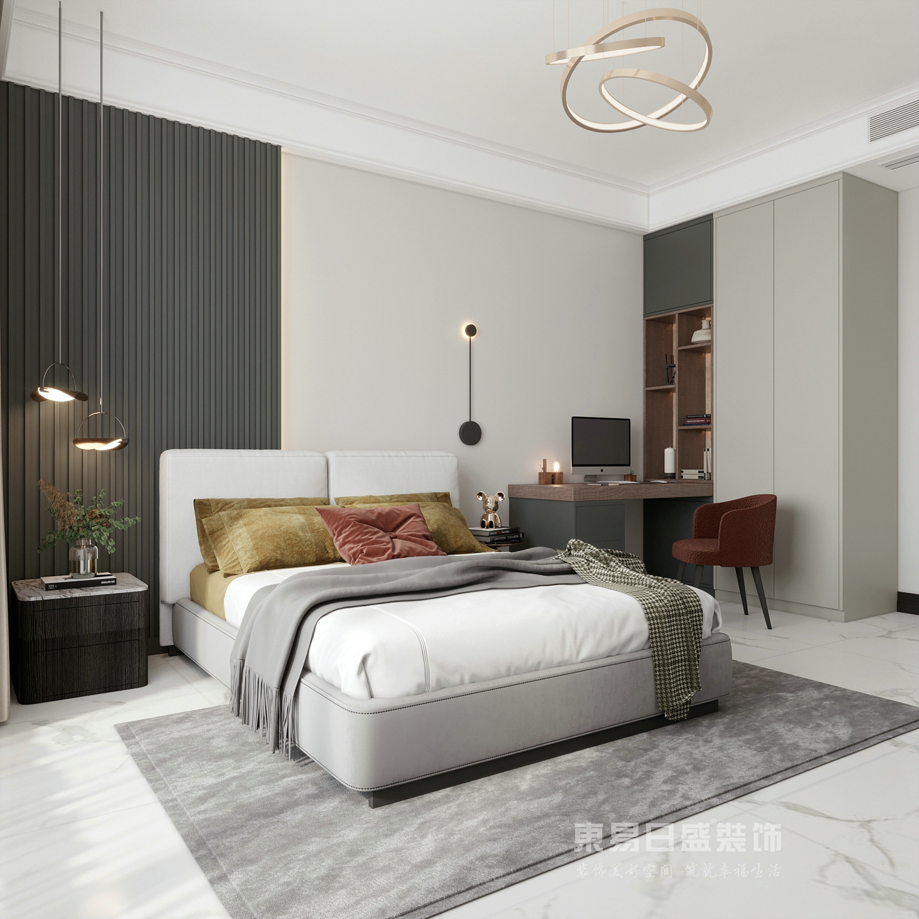 |180平简约轻奢风,梦想照进生活