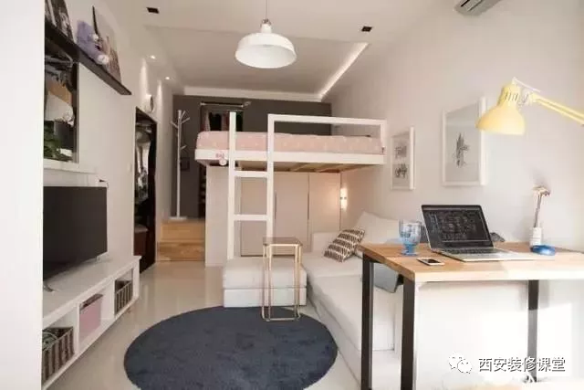 榻榻米|35㎡自制LOFT，成就两室空间