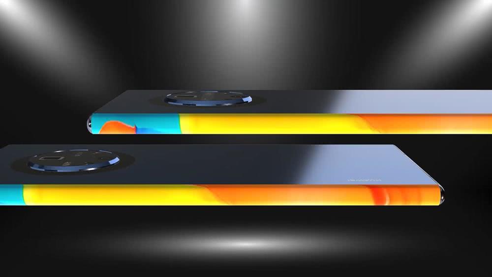 【环绕屏】华为Mate40Pro概念机：打孔环绕屏＋触摸5镜头 这才是真正的豪横