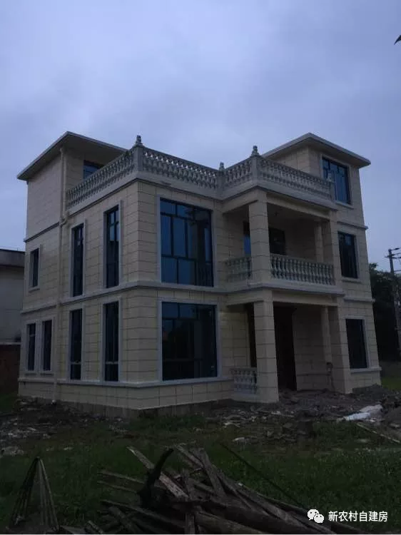 『』花了40多万给父母建别墅,却因外墙装修被嫌弃