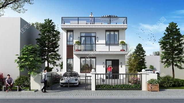 |临街住宅,10米开间12米进深的多层别墅,怎么设计好?