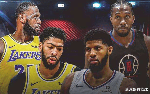 季后赛|联盟第一！联盟第一！最强双超巨诞生，对不起伦纳德，你往后稍稍