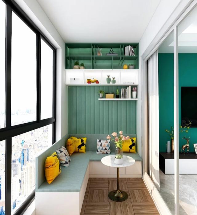 老年小妙招|5种阳台柜设计方法，让你家阳台的收纳功能更强！颜值高又实用