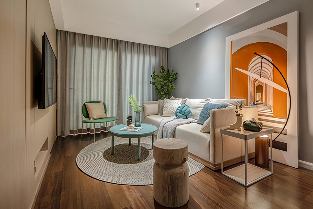 |小户型如何拥有大空间感?客餐厅一体化,60平房子酷似100平