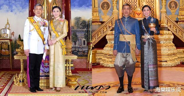 #泰国#泰国王后跪在国王脚边的模样太心疼！心酸到结婚纪念日也难言愁容