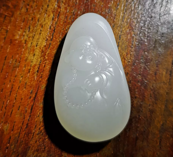 玉雕@月下美人，灯下玉，玩玉别被灯光迷了眼