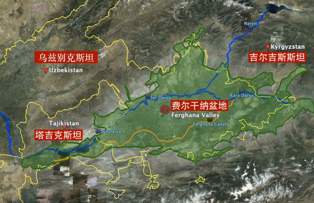 中亞五國邊界大多曲折，為何有兩個國傢存在直線邊界？-圖2