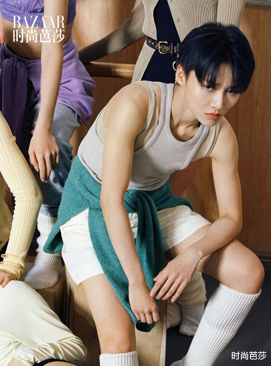 短发|短发平胸的刘雨昕代言内衣，不行？