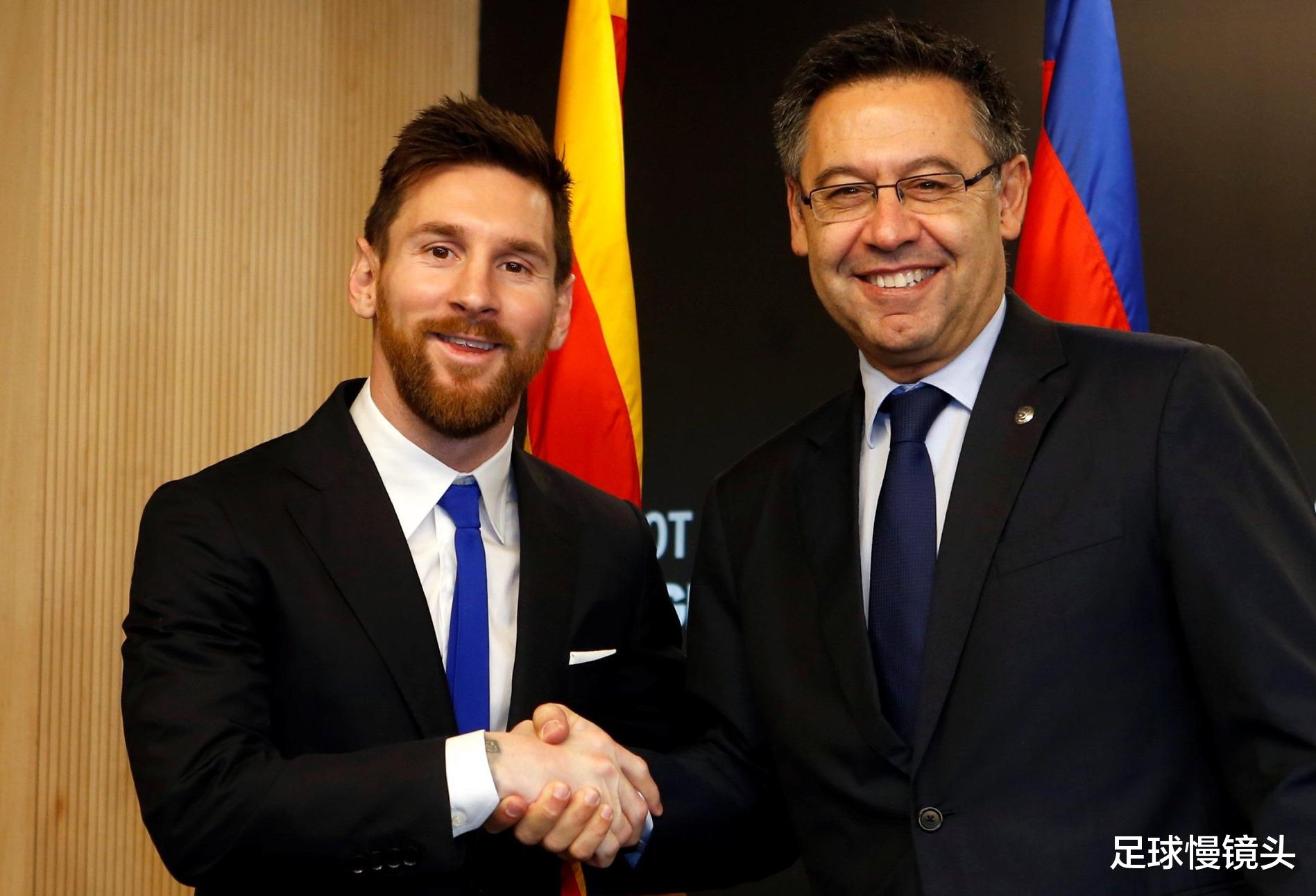 梅西|巴萨内斗2.0版上演！巴托梅乌要求梅西带头降薪，填9800万窟窿