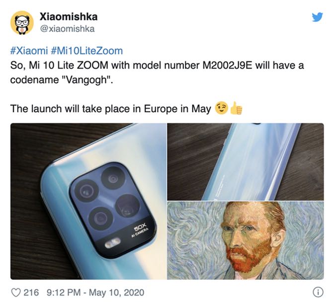 『小米科技』小米海外发布新机，50倍变焦+骁龙765G，网友表示羡慕！