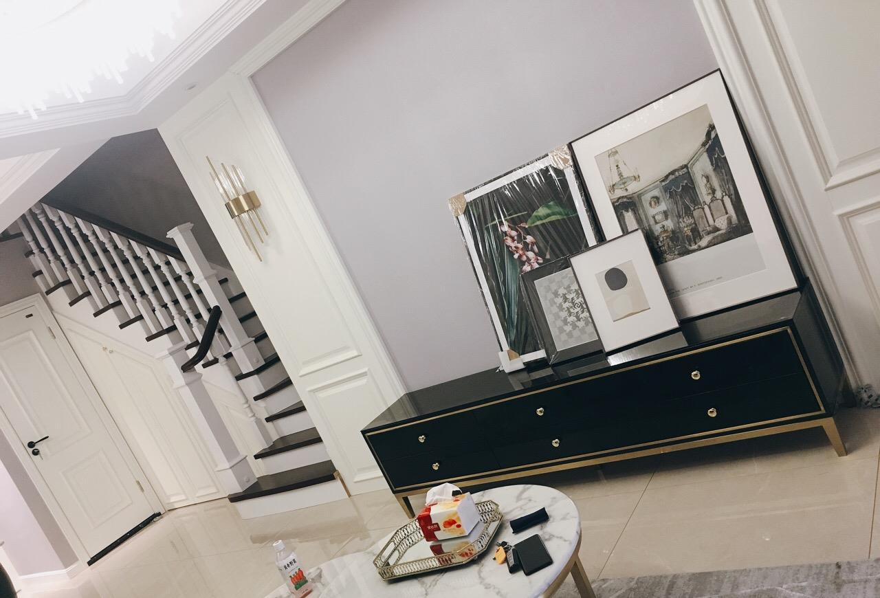 辛苦五个月复式楼完工，超出预算花了33W，效果很漂亮，特别喜欢