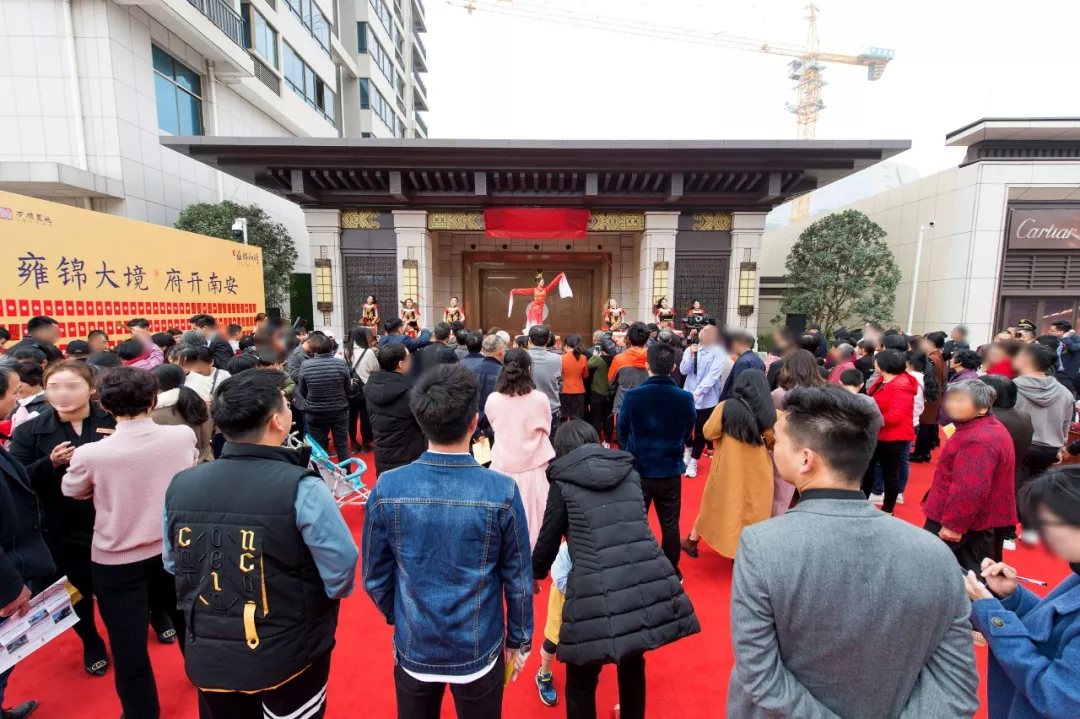 雍锦和府东方美学示范区盛放，惊艳全城！