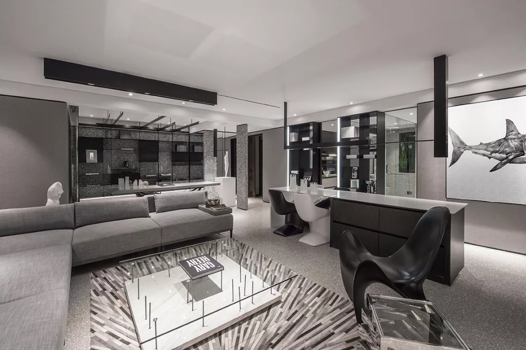 「」140㎡高级灰大平层,专业类空间金奖作品