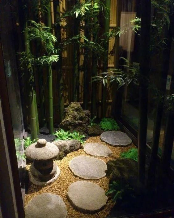 池塘|17套“日式庭院”设计，get到这4点，搞定日式花园妥妥的