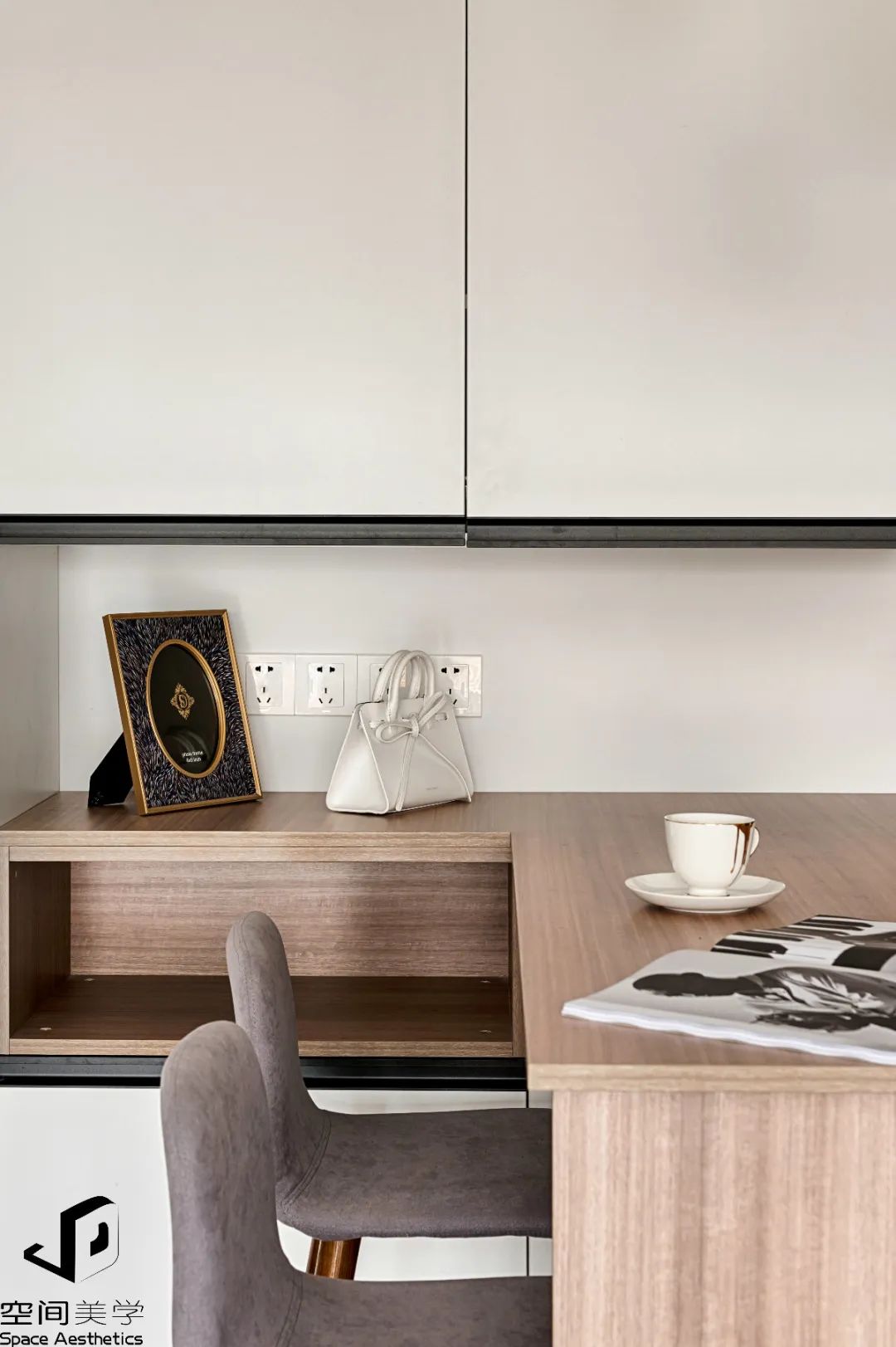 ##70平简约小户型，木质与轻奢元素，恬静舒适的空间，住出惬意感