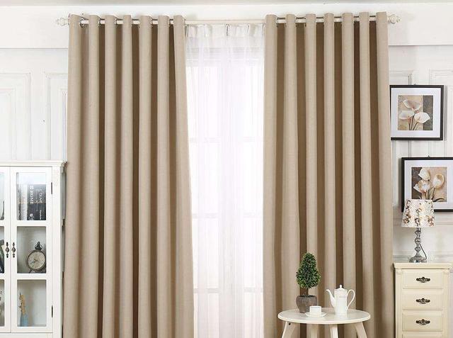 『』头次见有人装这种窗帘,一进门就被吸引了,回家我也效仿