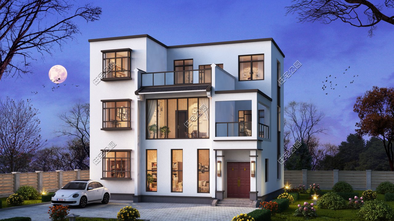 |农村施工队手艺不到家，又想房子建的好看怎么办？这么设计准没错