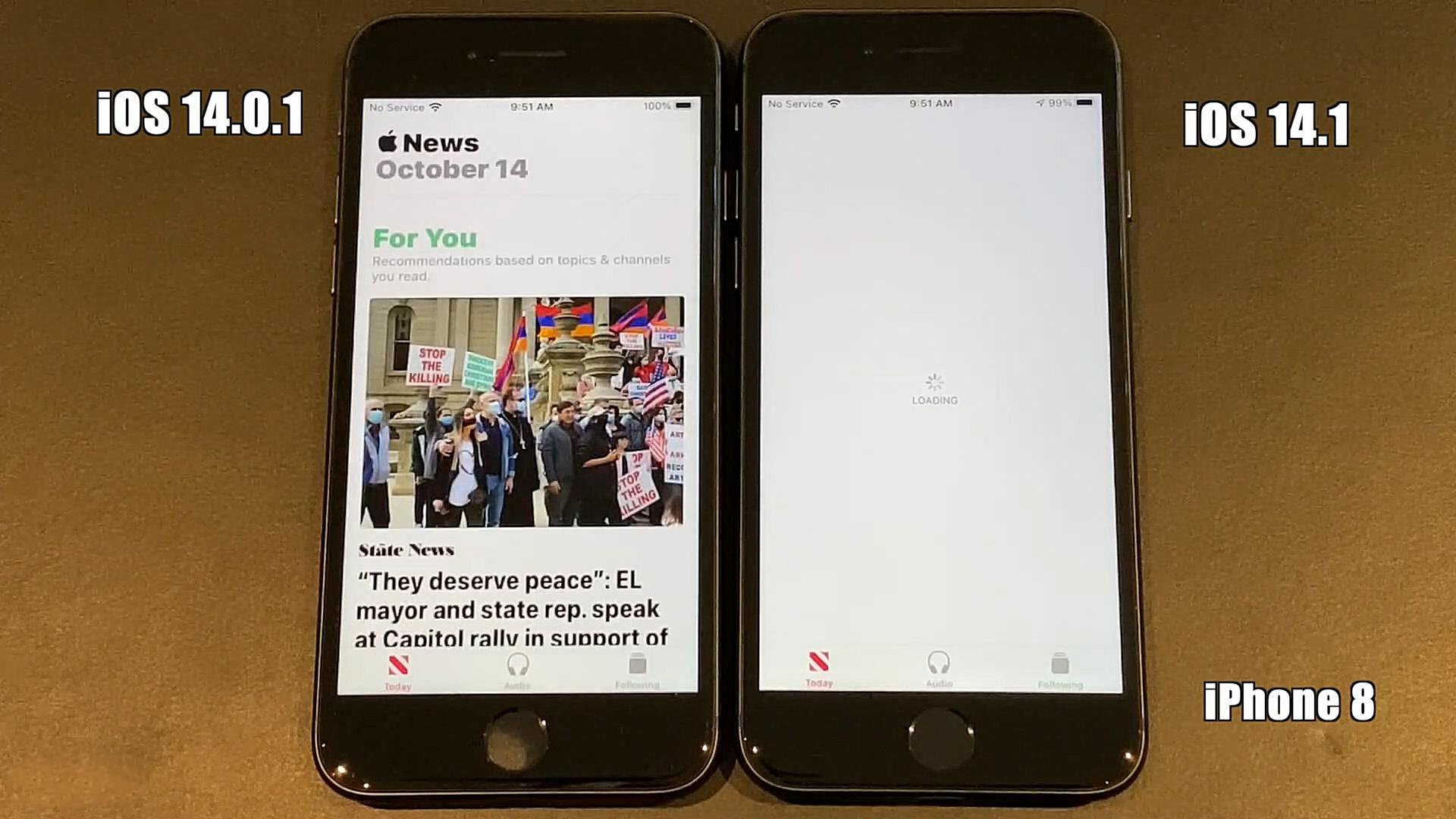 iOS|5款旧iPhone运行iOS14.1速度比较：这几款旧机型尽量不要升级