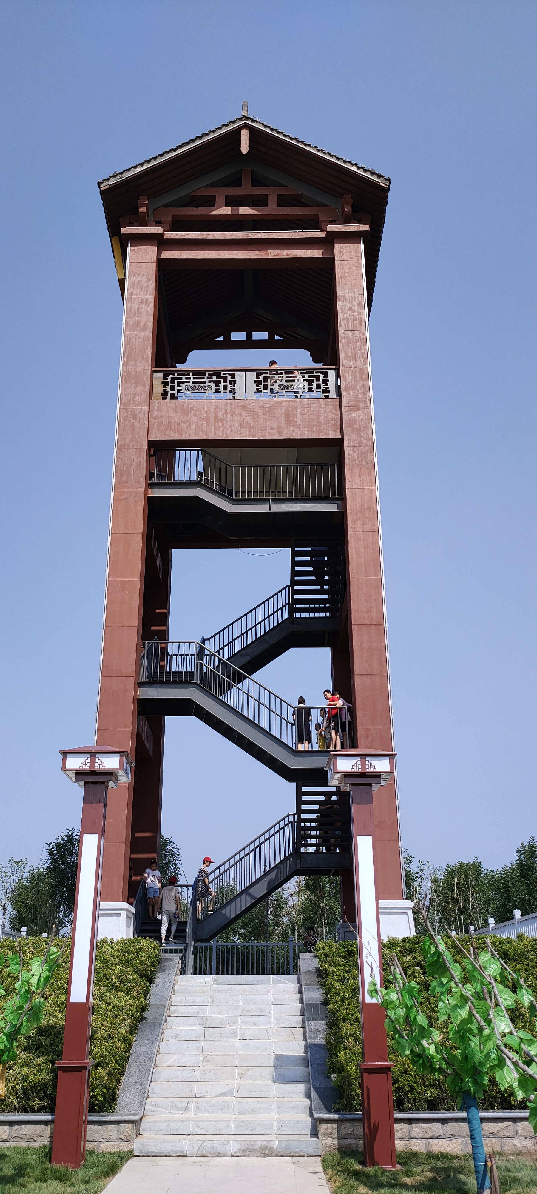 石家庄|石家庄车程40分钟的风景区，槐河两岸闻花香，一条汉街汉韵长