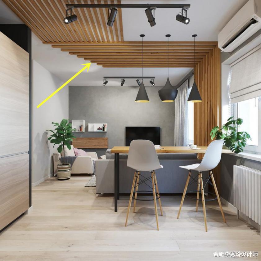 ##再也不想去朋友家了！我家花1万做吊顶，他家2公分宽木板就搞定