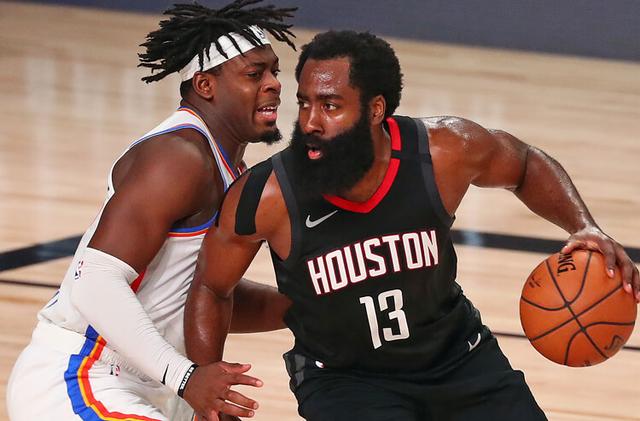 雷霆队|哈登低迷半场仍砍17分！雷霆阴招不断，但三分仅15中3要回家