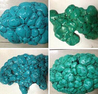 『绿松石』文玩市场上常见的几种假冒松石